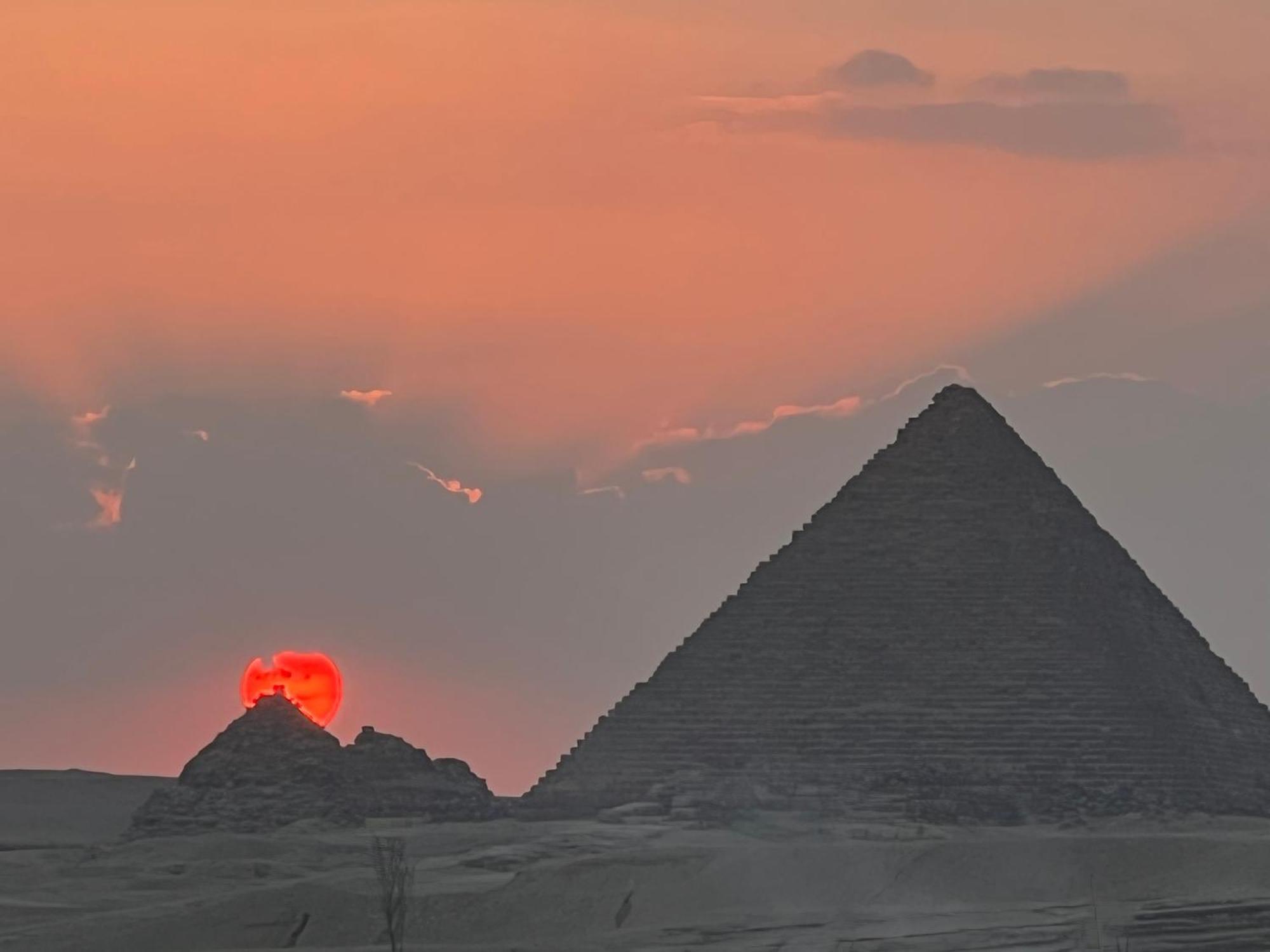 Jimmy Pyramids Hotel Kafret el-Gabal Dış mekan fotoğraf