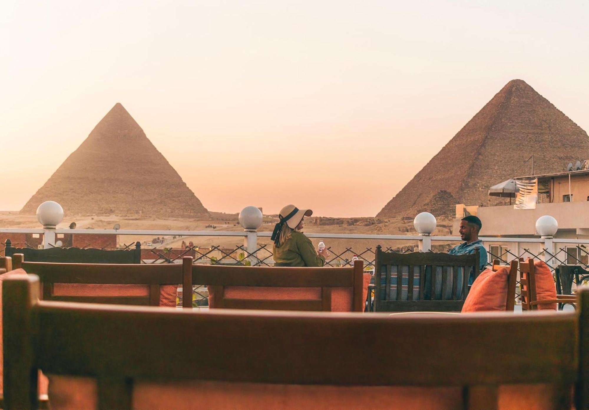 Jimmy Pyramids Hotel Kafret el-Gabal Dış mekan fotoğraf