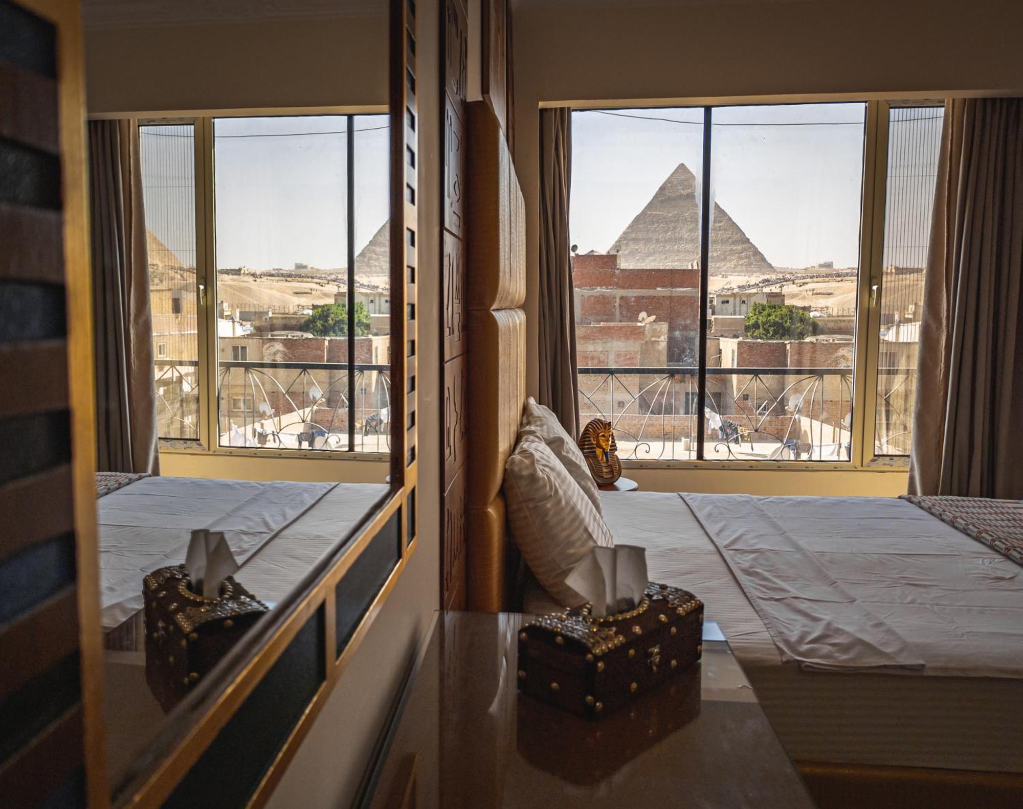 Jimmy Pyramids Hotel Kafret el-Gabal Dış mekan fotoğraf