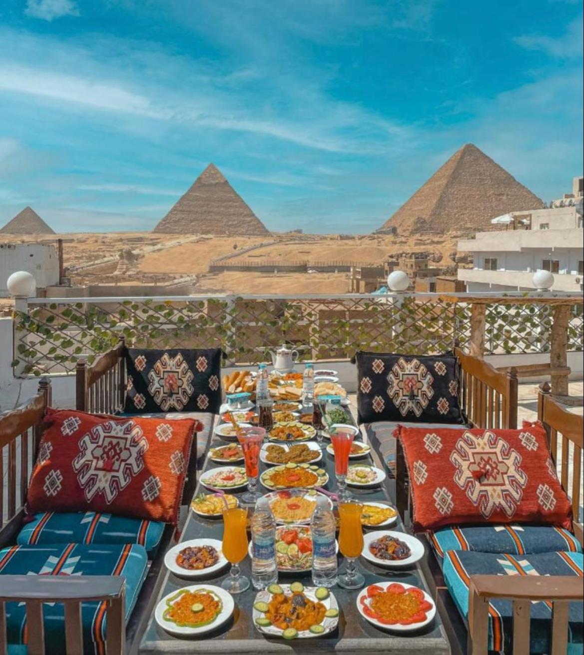 Jimmy Pyramids Hotel Kafret el-Gabal Dış mekan fotoğraf