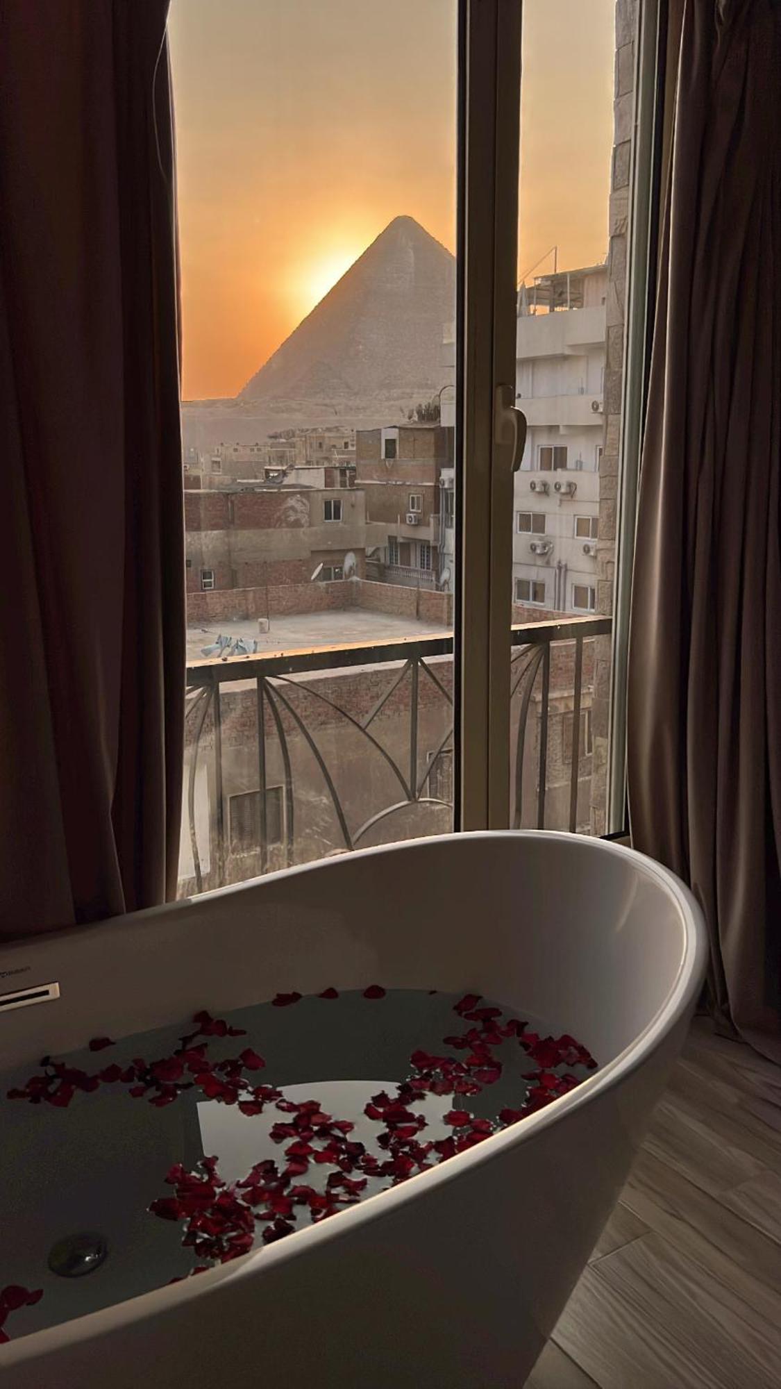 Jimmy Pyramids Hotel Kafret el-Gabal Dış mekan fotoğraf