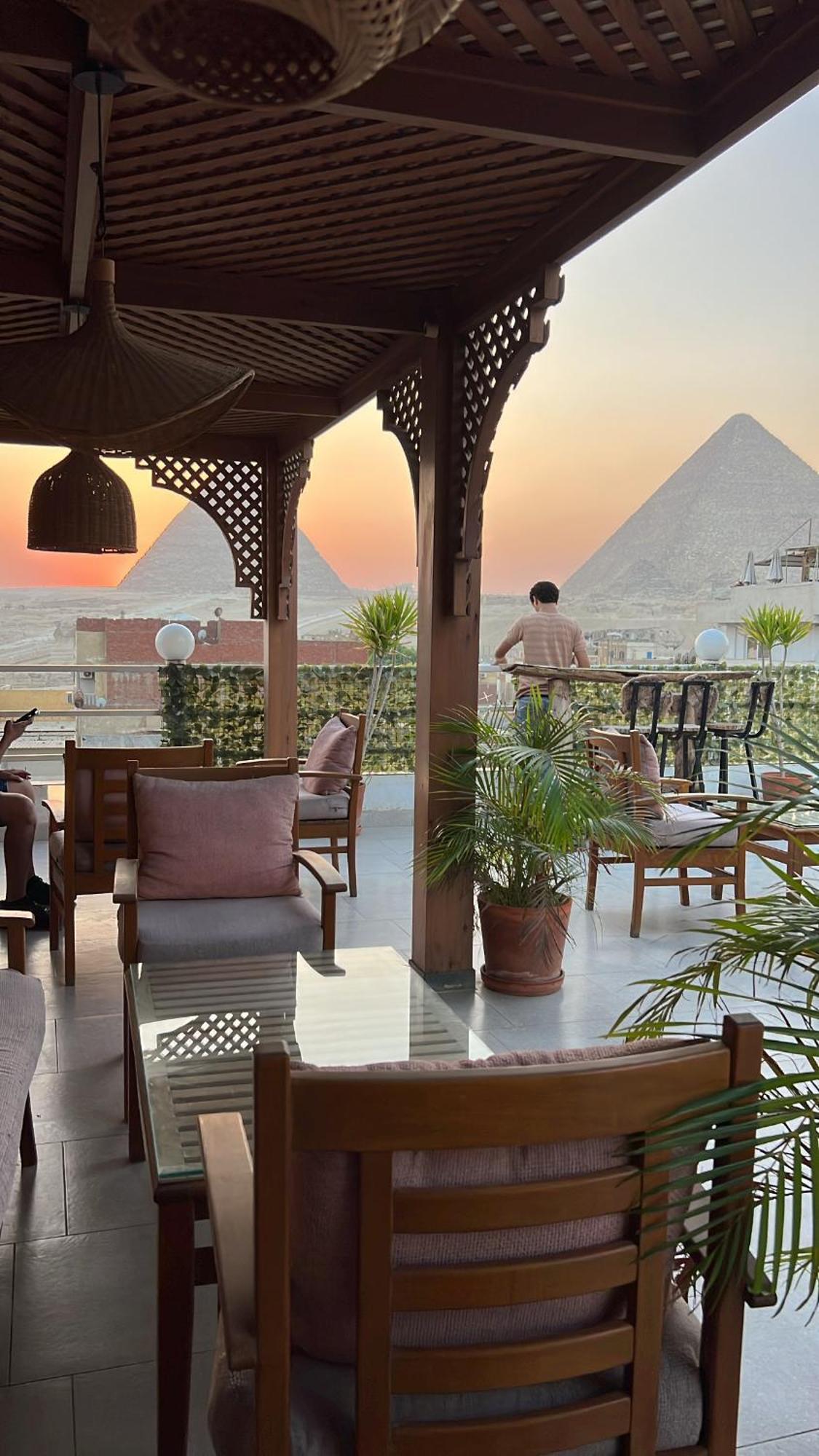 Jimmy Pyramids Hotel Kafret el-Gabal Dış mekan fotoğraf
