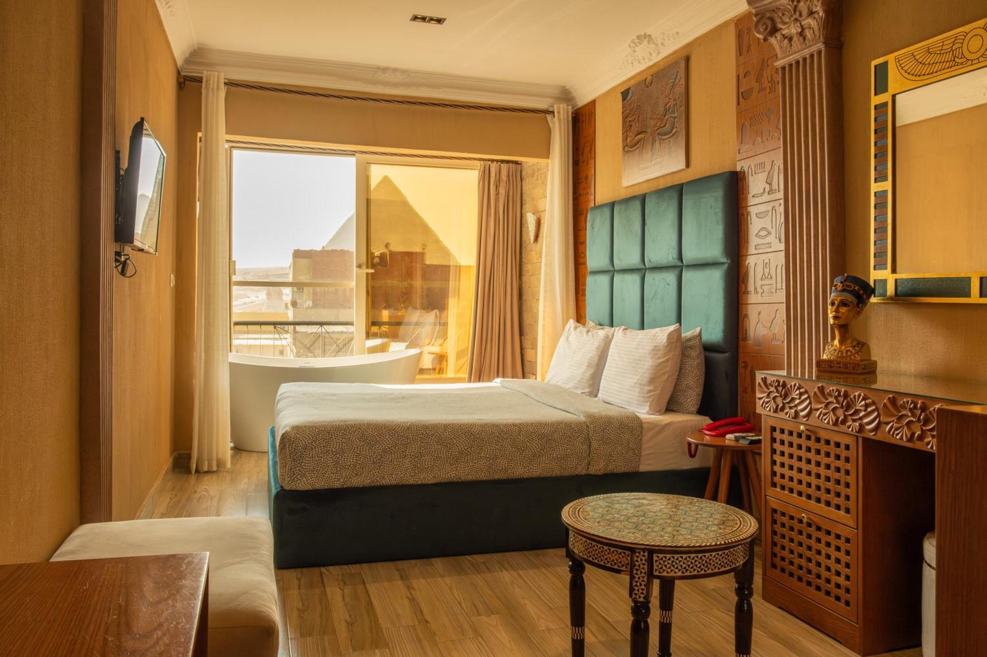 Jimmy Pyramids Hotel Kafret el-Gabal Dış mekan fotoğraf