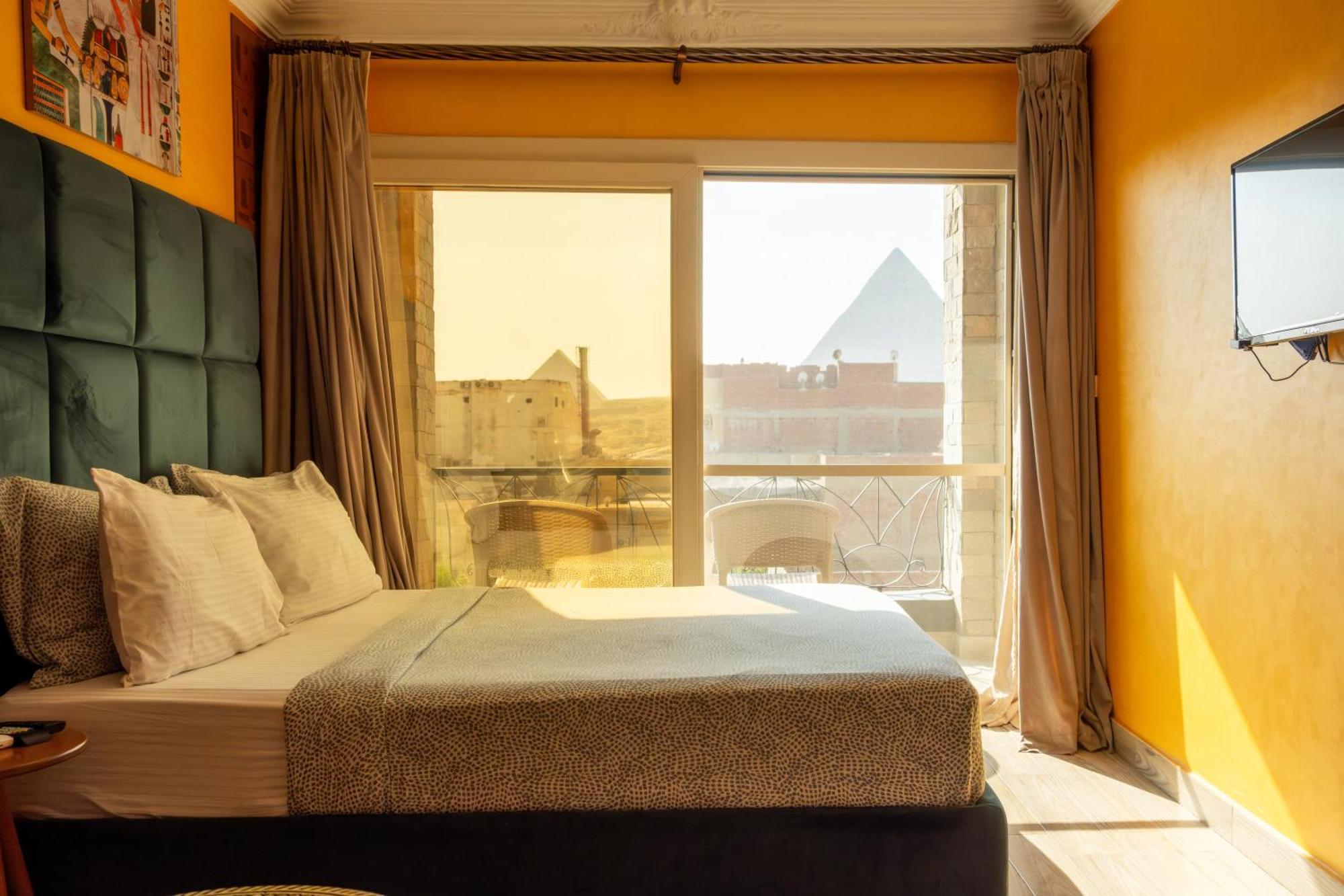 Jimmy Pyramids Hotel Kafret el-Gabal Dış mekan fotoğraf